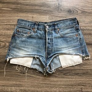 Levi’s 501 Distressed Shorts